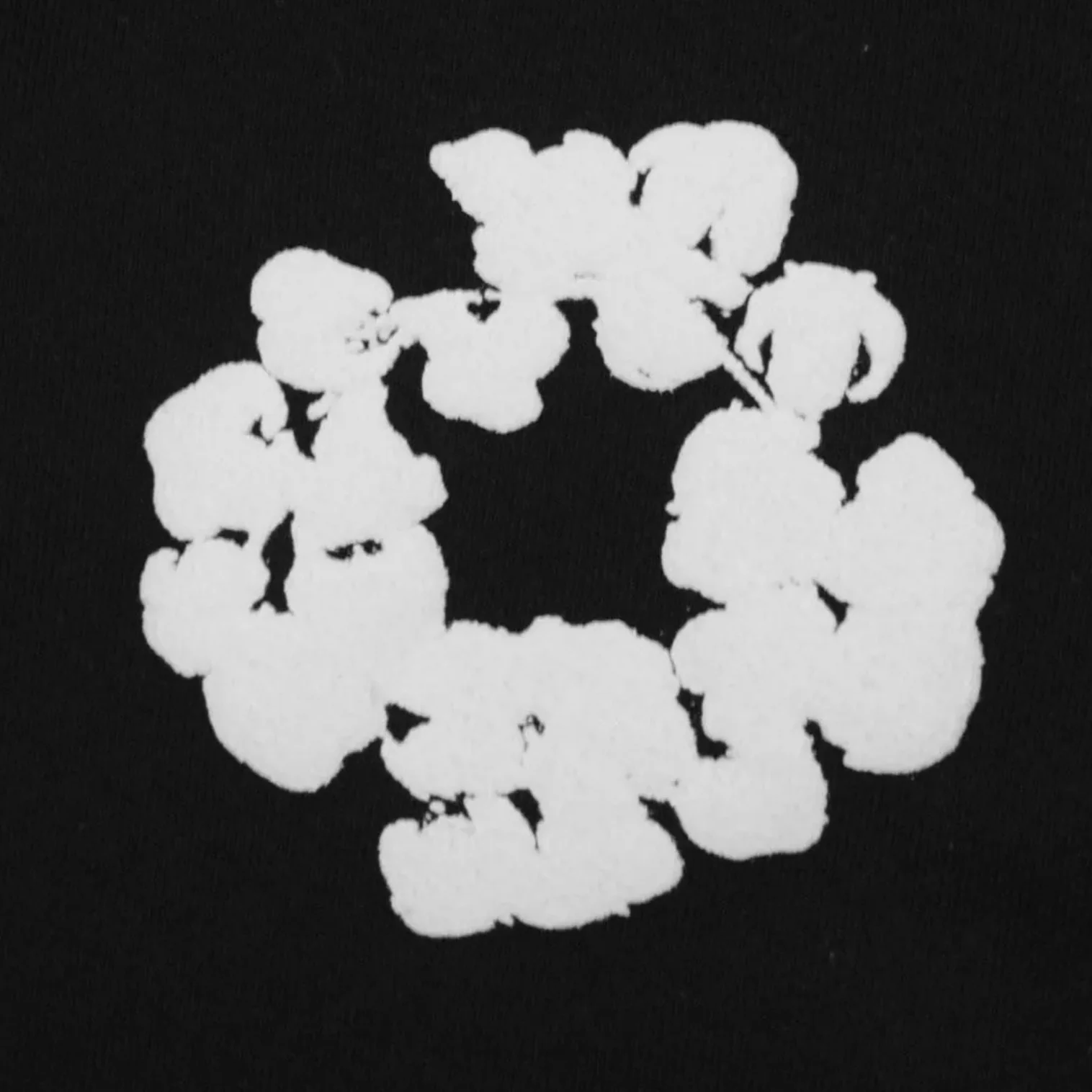 Denim Tears The Cotton Wreath Sweatshirt Black - Image 3