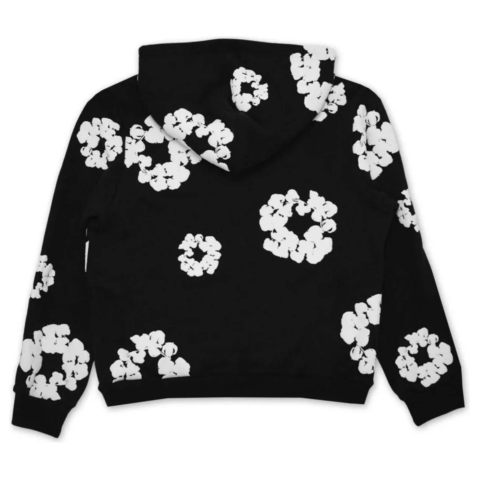 Denim Tears The Cotton Wreath Sweatshirt Black - Image 4