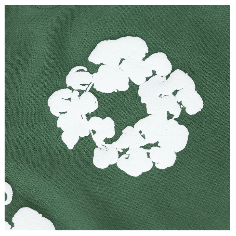 Denim Tears The Cotton Wreath Sweatshirt Green - Image 3