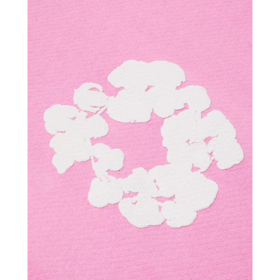Denim Tears The Cotton Wreath Sweatshirt Pink - Image 3