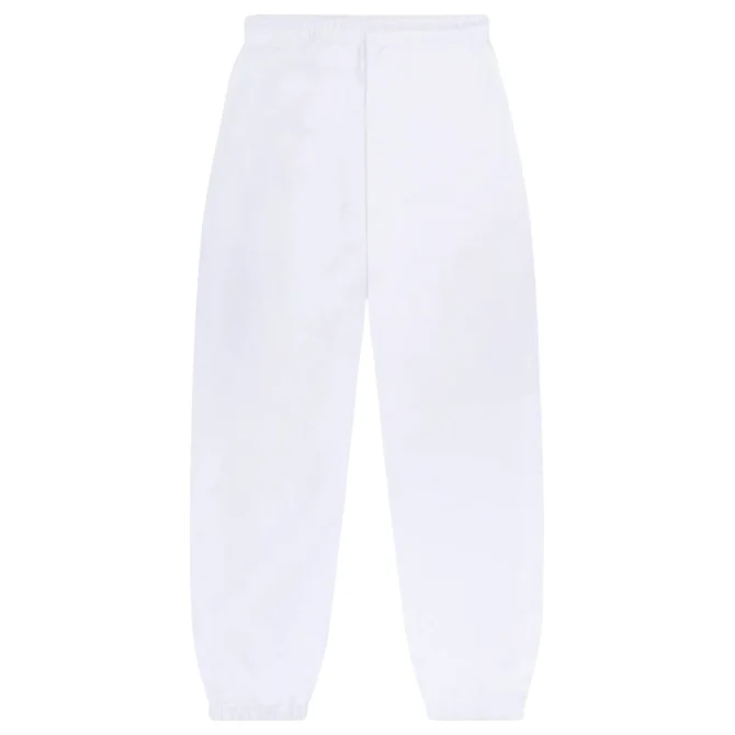 Denim Tears University Sweatpants White - Image 2