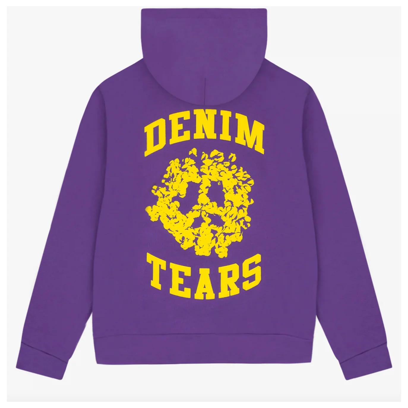 Denim Tears University Zip Hoodie Purple - Image 2