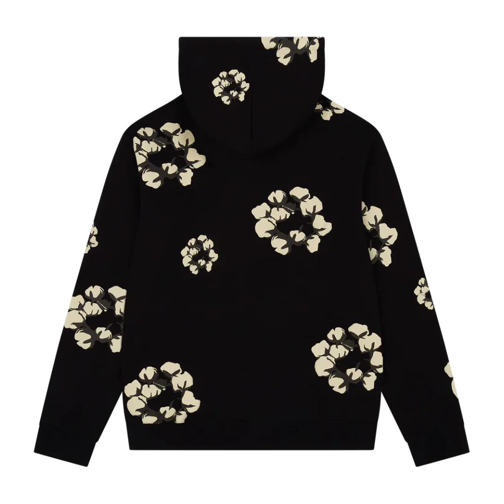 Denim Tears x CPFM Cactus Tears Wreath Hoodie Black - Image 2
