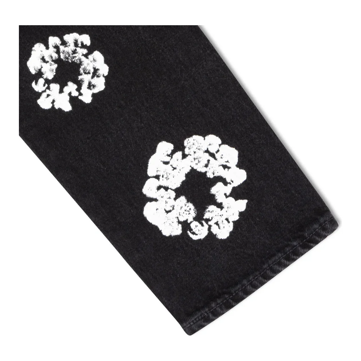 Denim Tears x Levi's Cotton Wreath Jean Black - Image 3