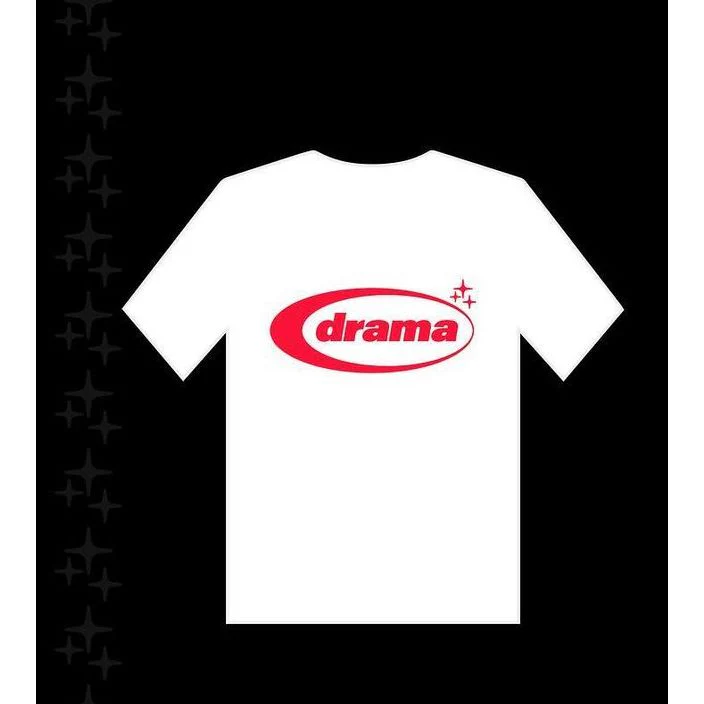 Drama Call Red Oval Tee - Image 2