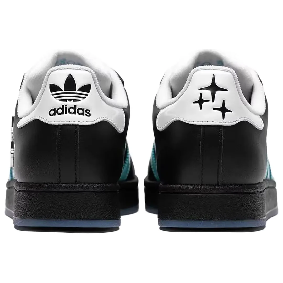 Drama Call x adidas Superstar II Black Metrolink Blue - Image 2
