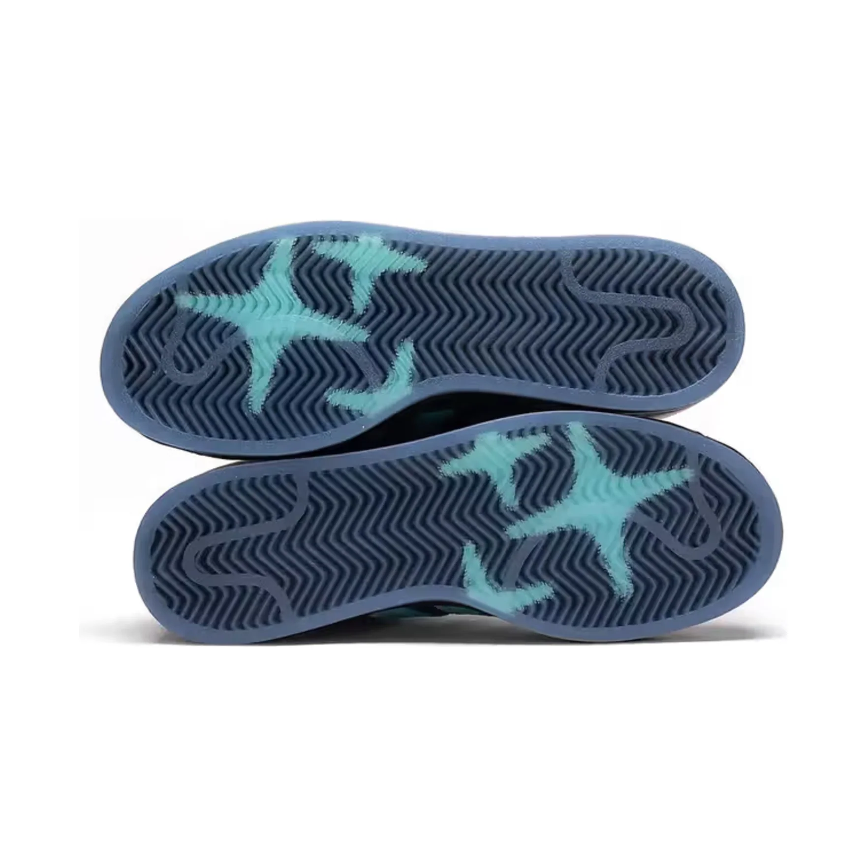 Drama Call x adidas Superstar II Black Metrolink Blue - Image 4