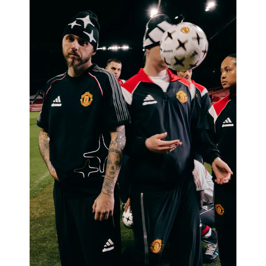 Drama X Adidas X United White Tee - Image 4