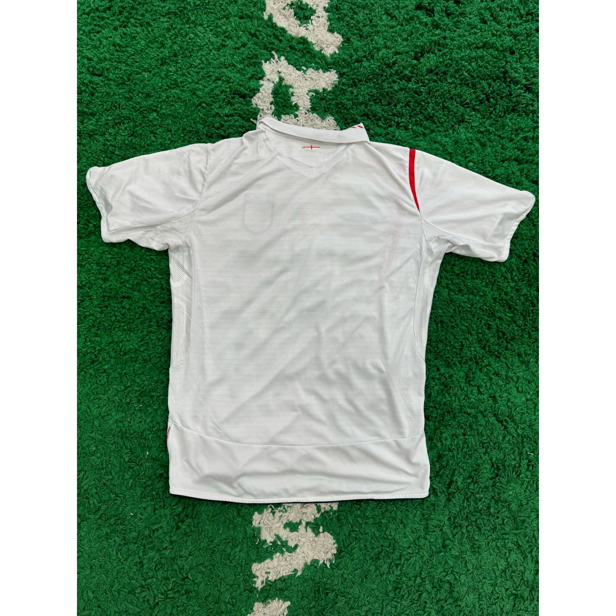 England Home Shirt 2006-2008 L 7/10 - Image 2