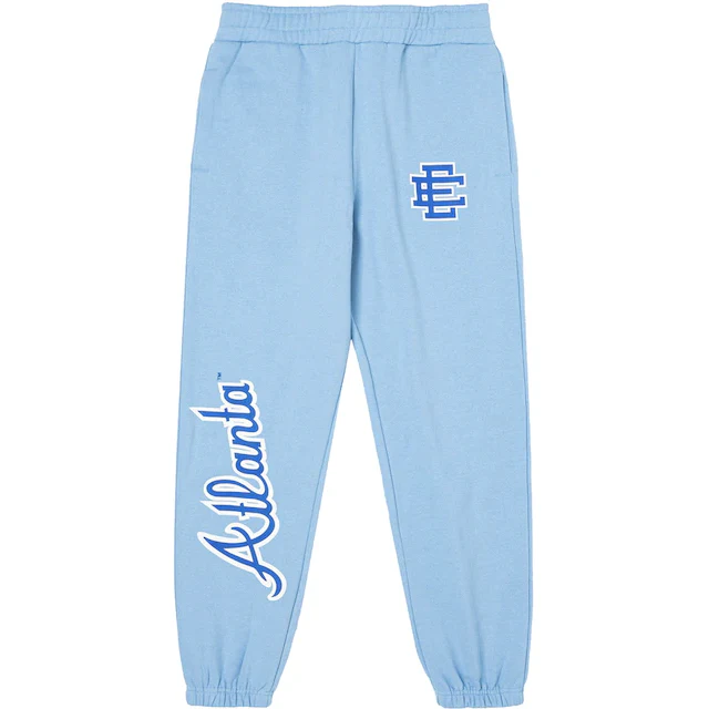 Eric Emanuel EE Atlanta Braves NE Sweats Light Blue