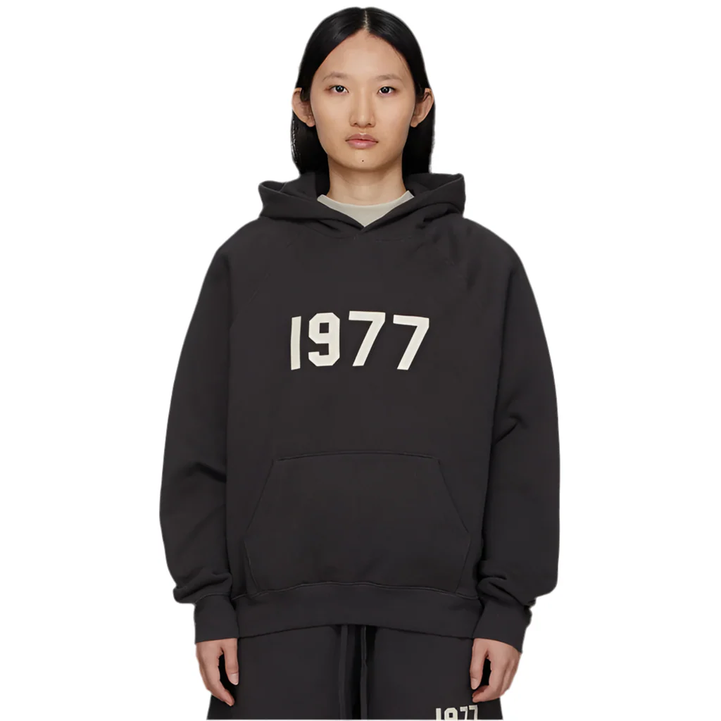 Fear of God Essentials 1977 Hoodie Iron - Image 3
