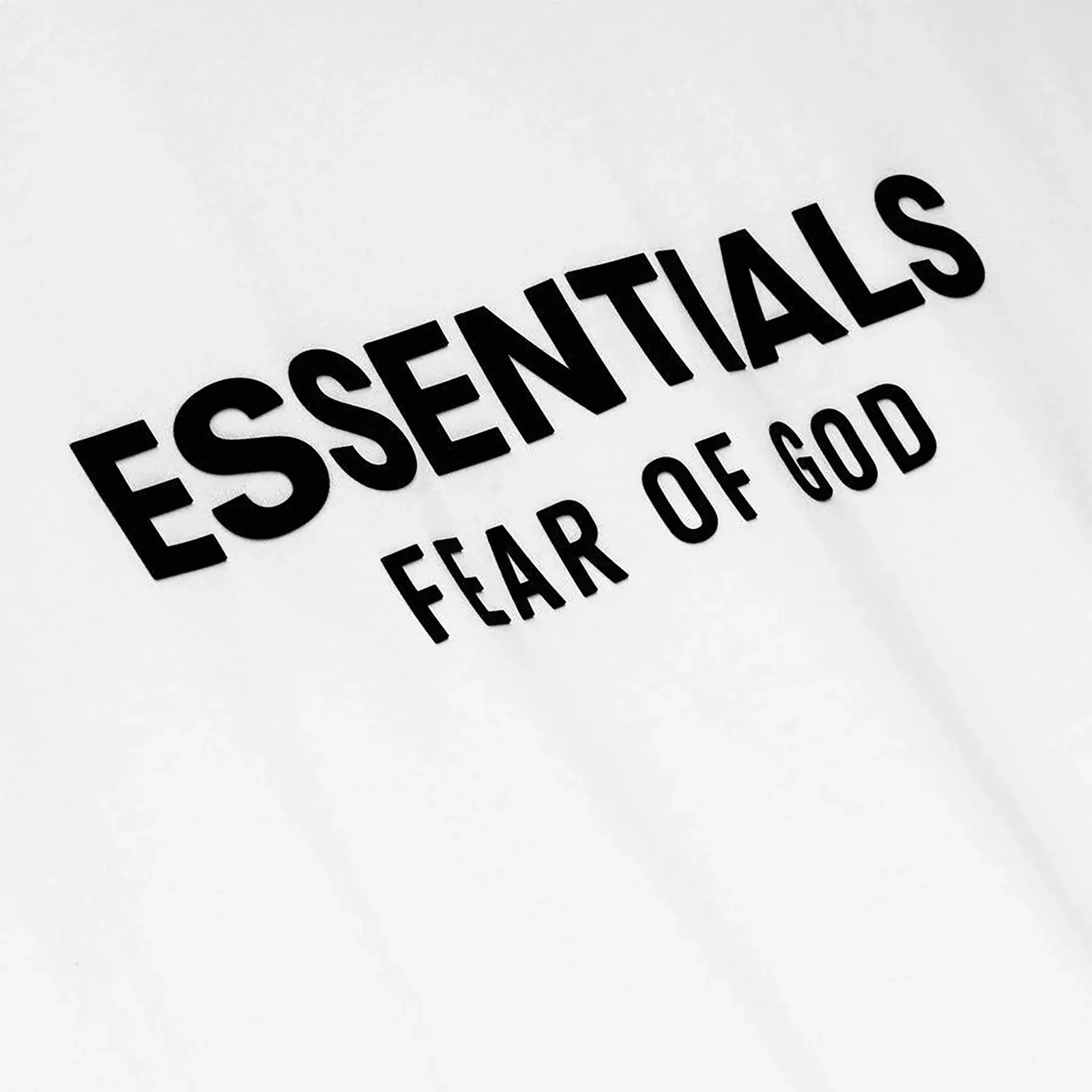Fear Of God Essentials Classic Bright White T-Shirt - Image 3