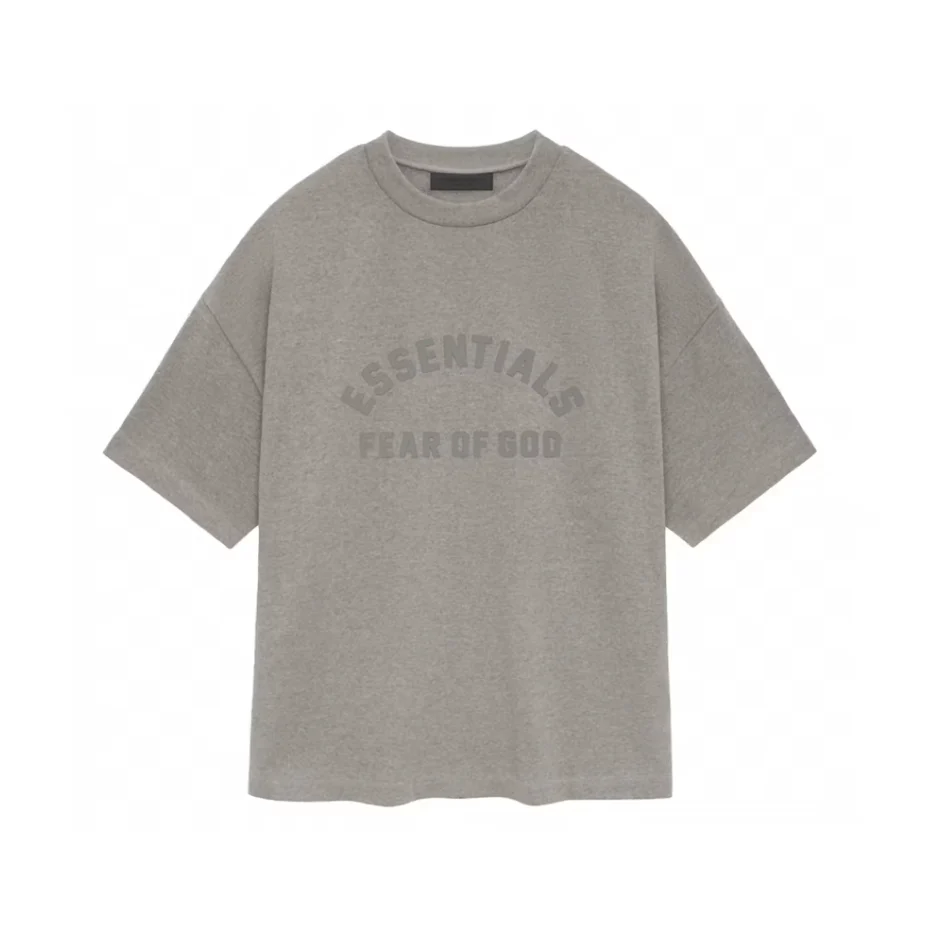 Fear of God Essentials Core Collection Heavy S/S Tee Heather Grey