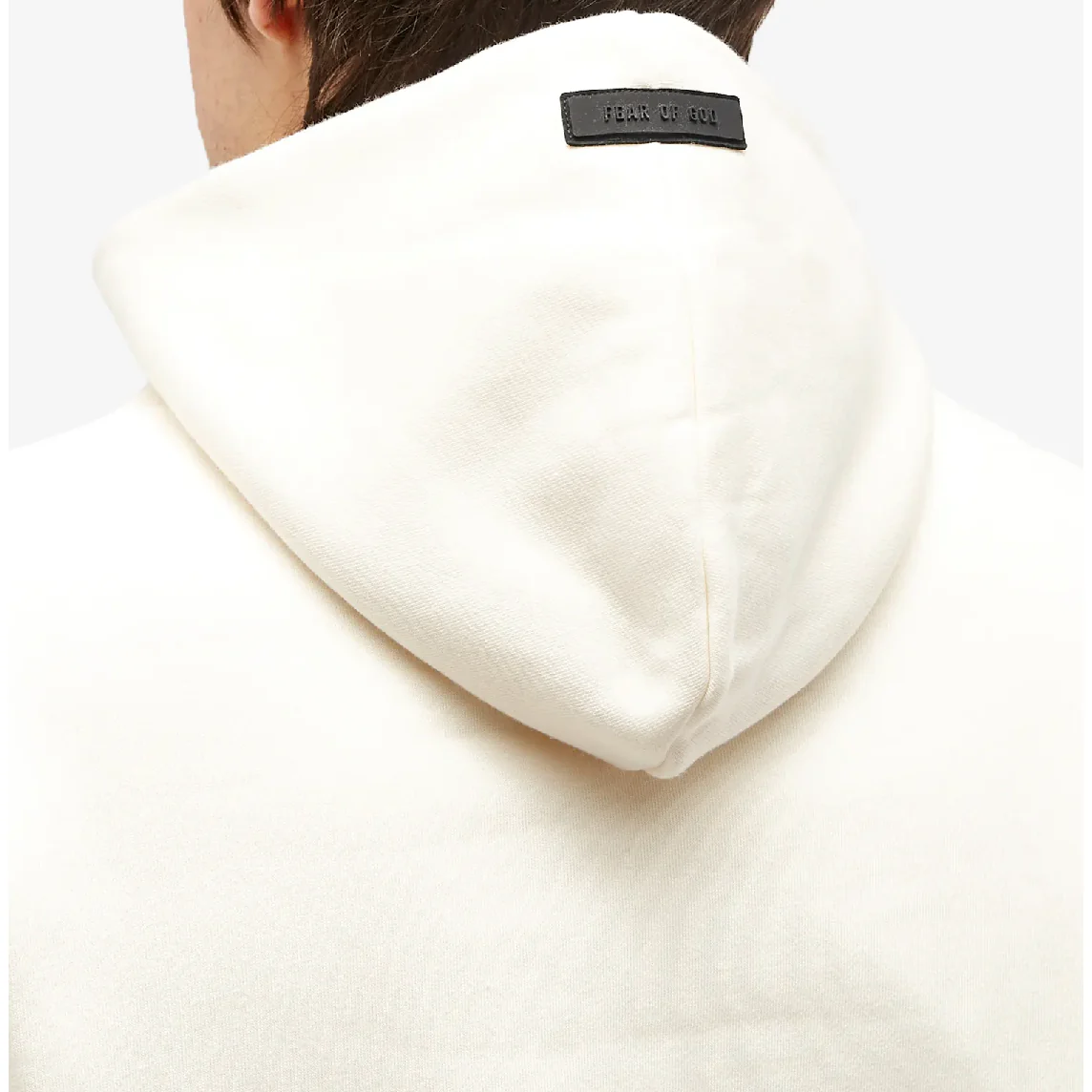 Fear of God Essentials Hoodie Cloud Dancer - Image 3