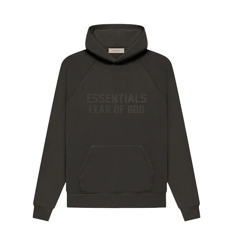 Fear of God Essentials Hoodie Off Black