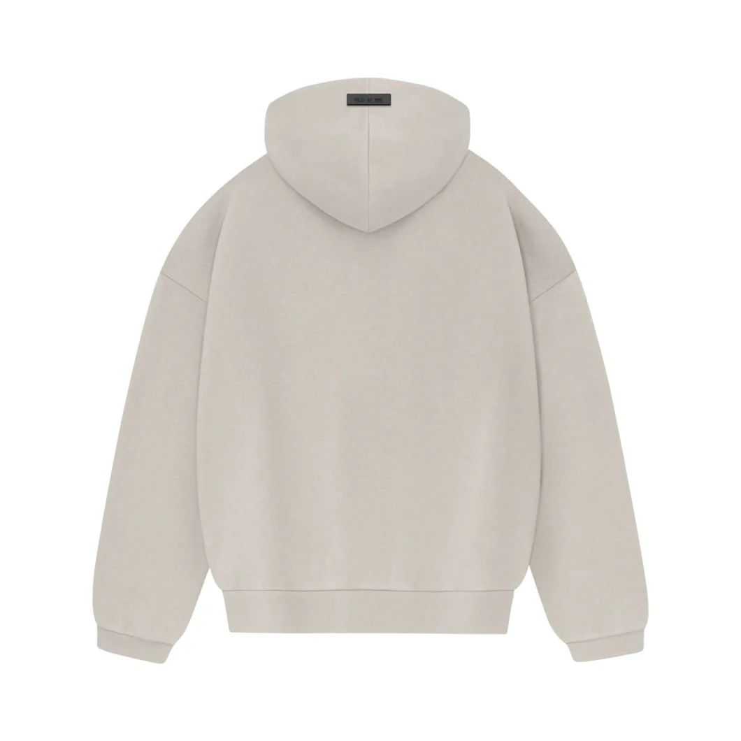 Fear of God Essentials Hoodie Silver Cloud - Image 2