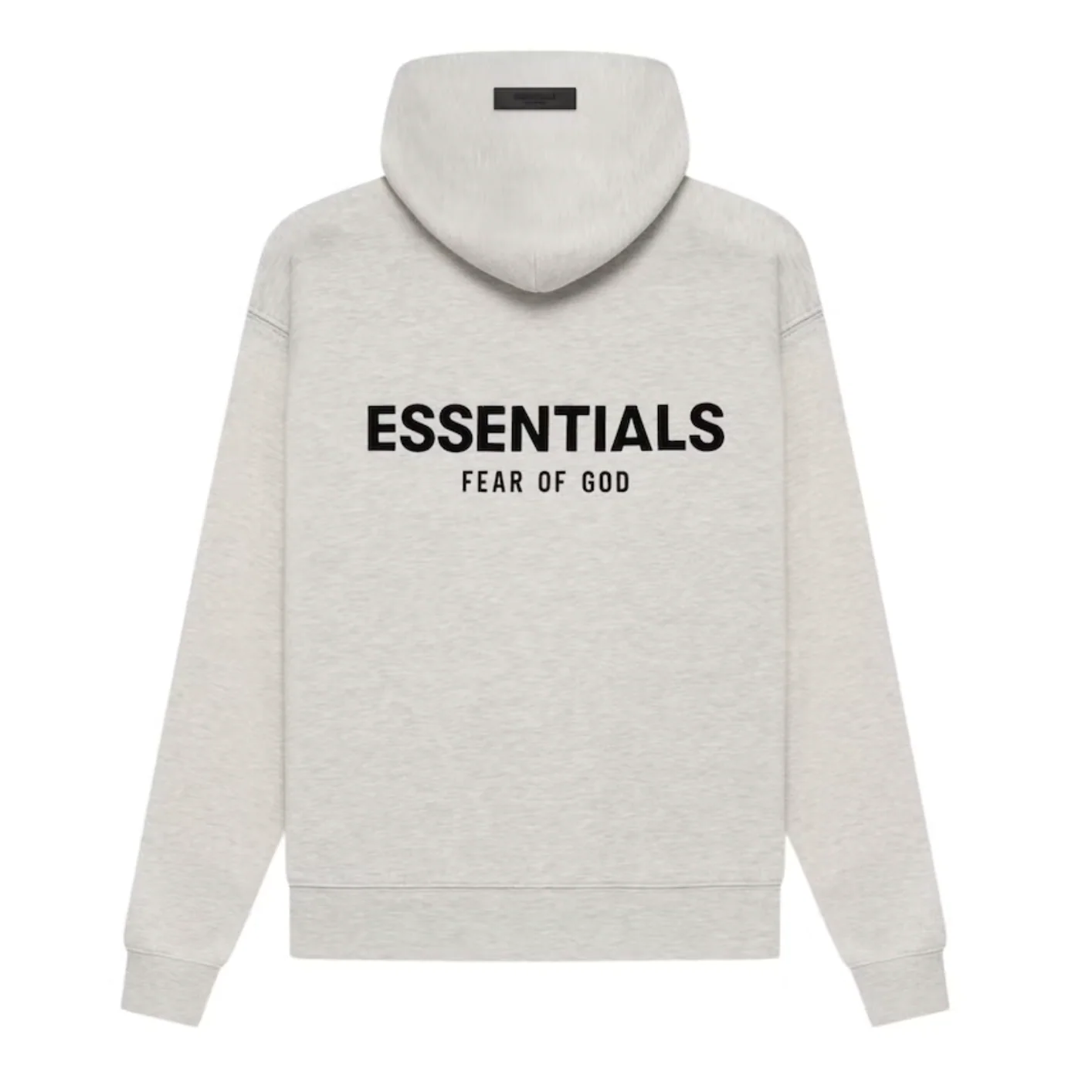Fear of God Essentials Hoodie (SS22) Light Oatmeal - Image 2