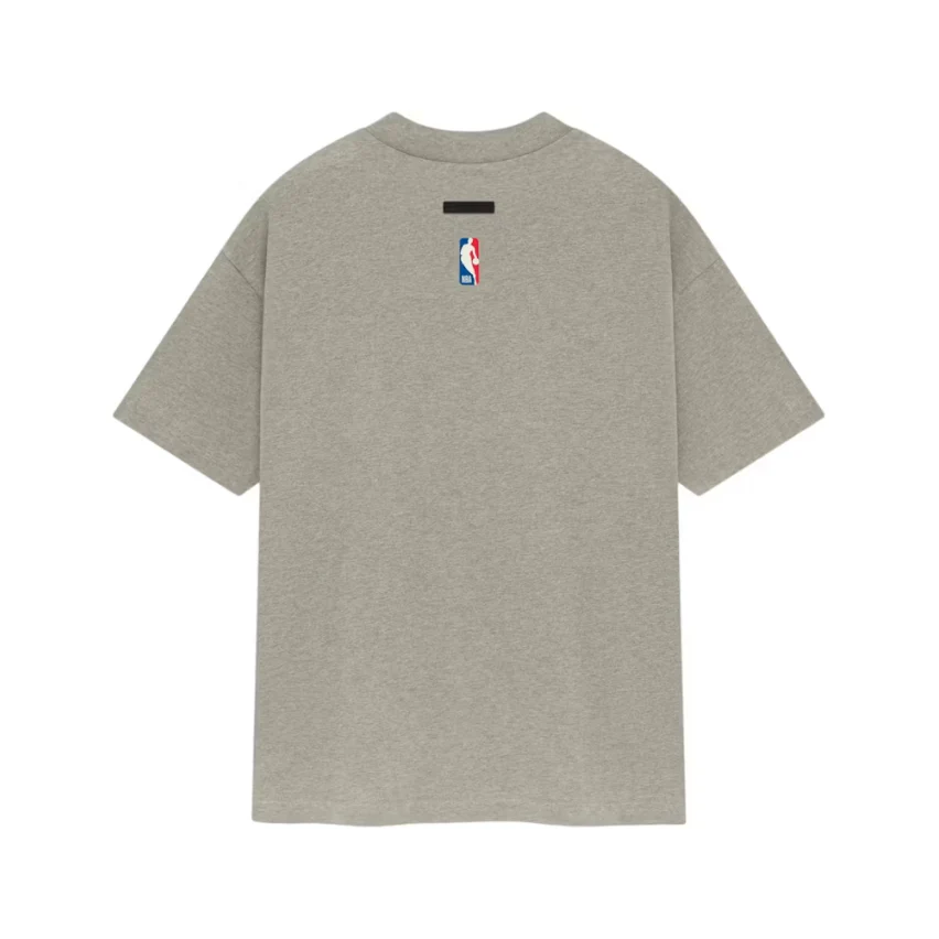 Fear of God Essentials Lakers Tee (SS25) Warm Heather - Image 2