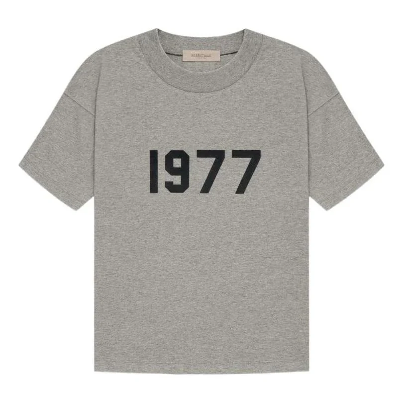 Fear of God Essentials SS22 T-Shirt 1977 'Dark Oatmeal'