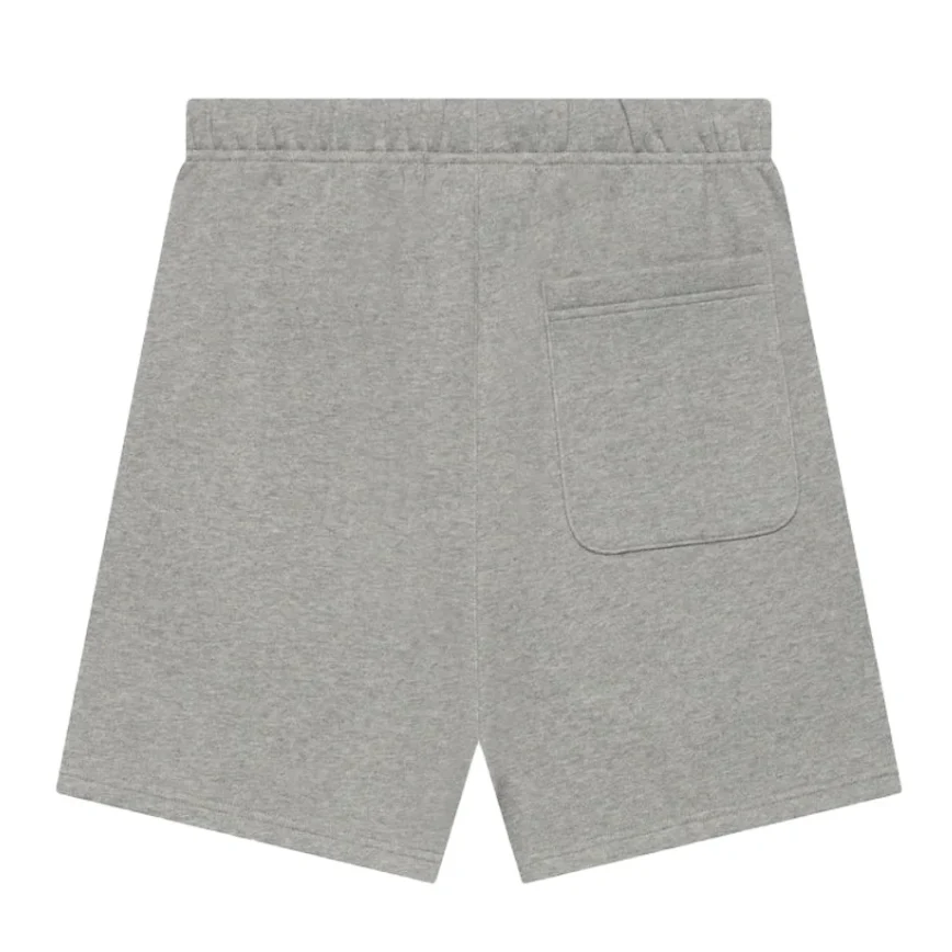 Fear of God Essentials Sweatshort Dark Heather Oatmeal - Image 2