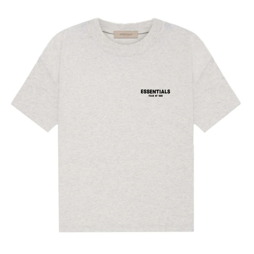 Fear of God Essentials T-shirt (SS22) Light Oatmeal - Image 2