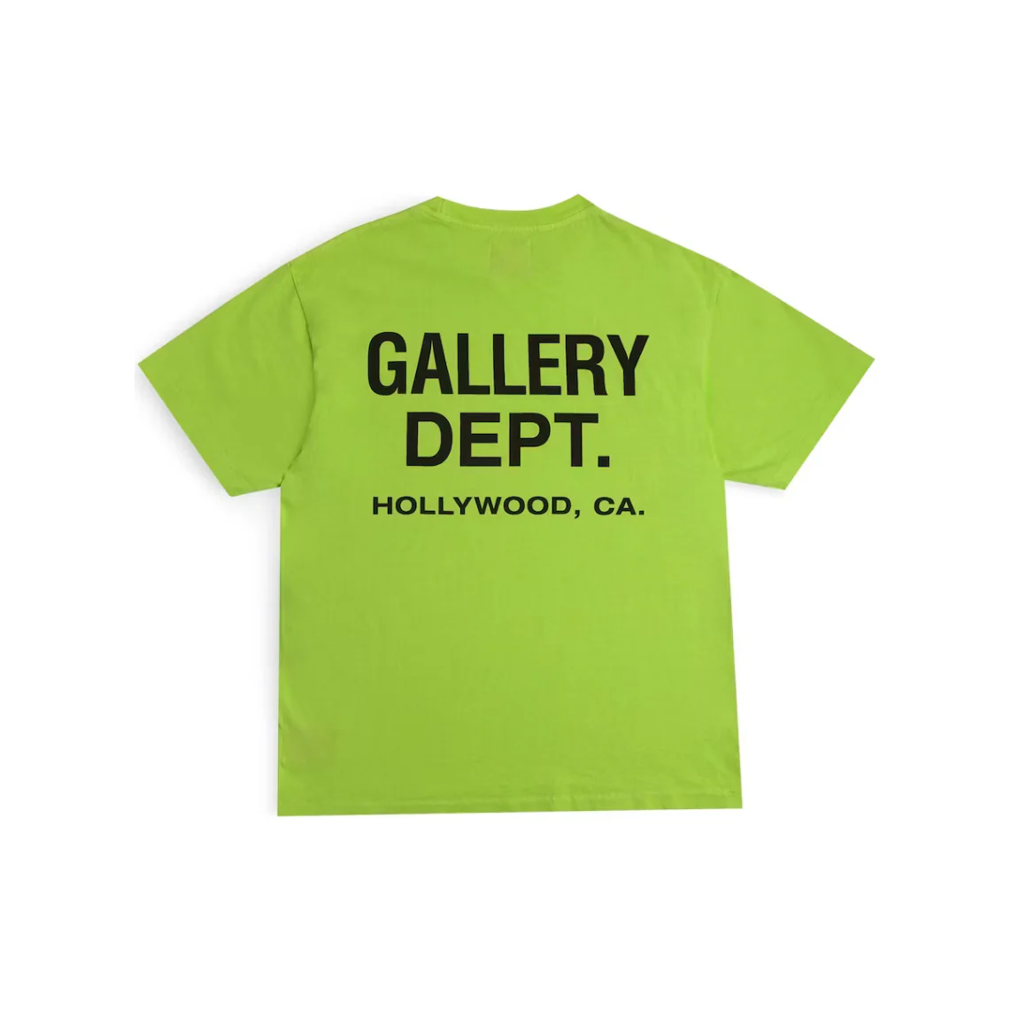 Gallery Dept. Souvenir Lime Green T-Shirt - Image 2