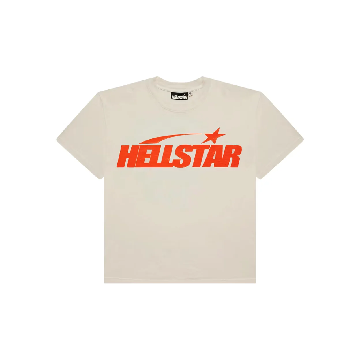 Hellstar Classic T-shirt (Regular Print) White/Orange