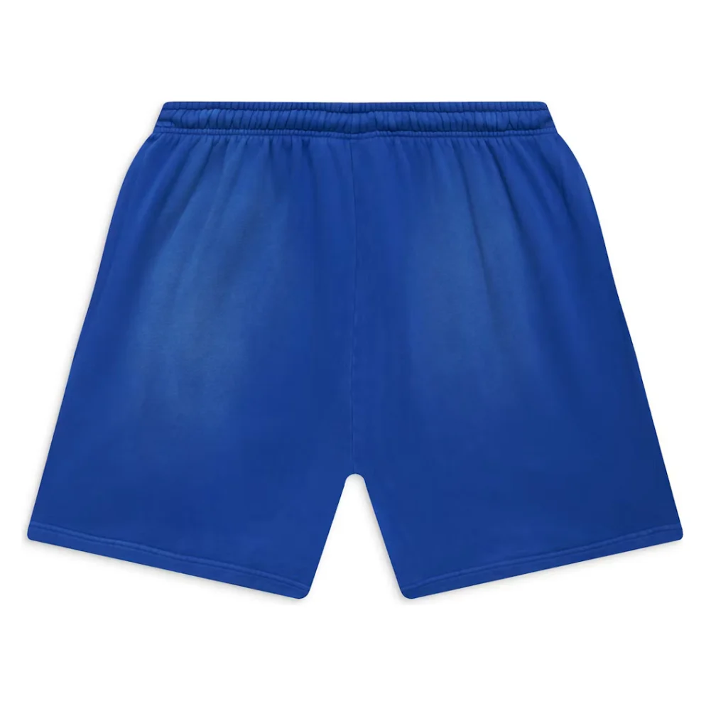 Hellstar Flame Shorts Blue/White - Image 2
