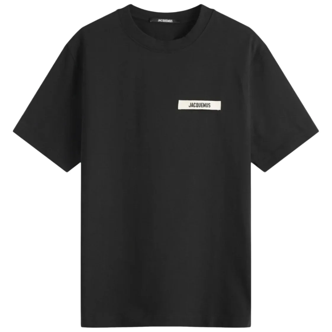 Jacquemus Gros Grain Logo T-Shirt Black