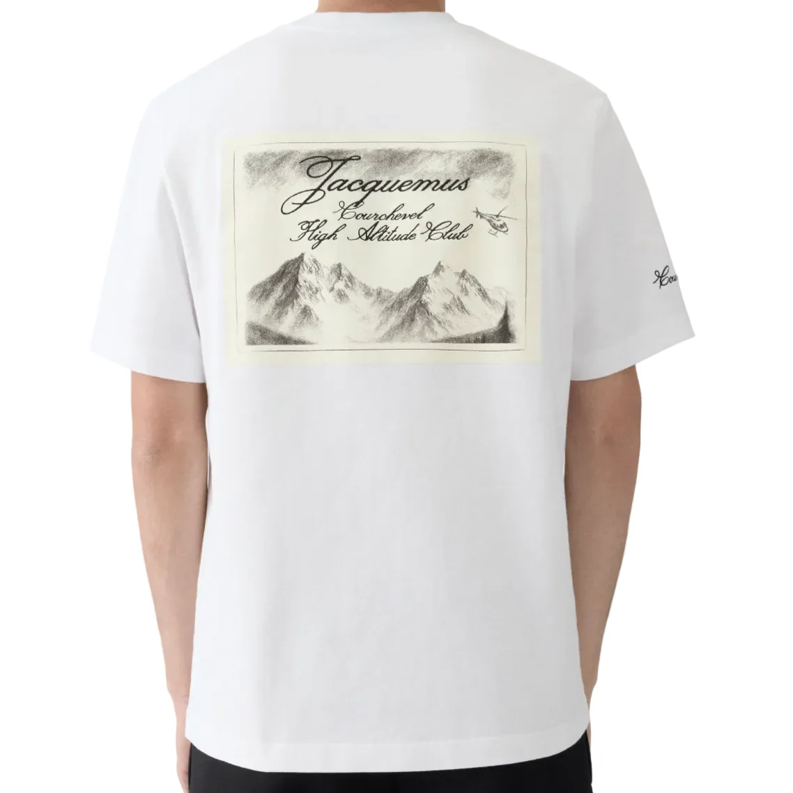 Jacquemus The Courchevel High Altitude Club T-shirt - Image 2