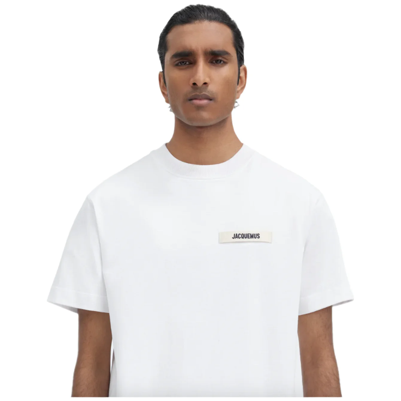 Jacquemus The Gros Grain T-Shirt White - Image 3