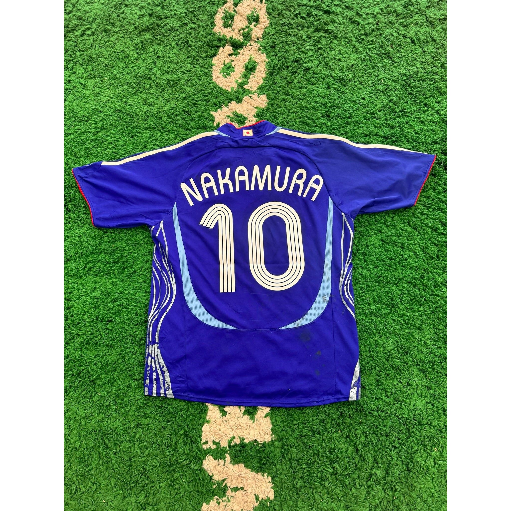 Japan Home Shirt 2006-2008 #10 Nakamura L 7.5/10 - Image 2