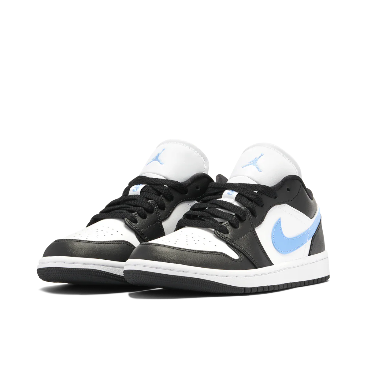 Jordan 1 Low Black University Blue White (W) - Image 4