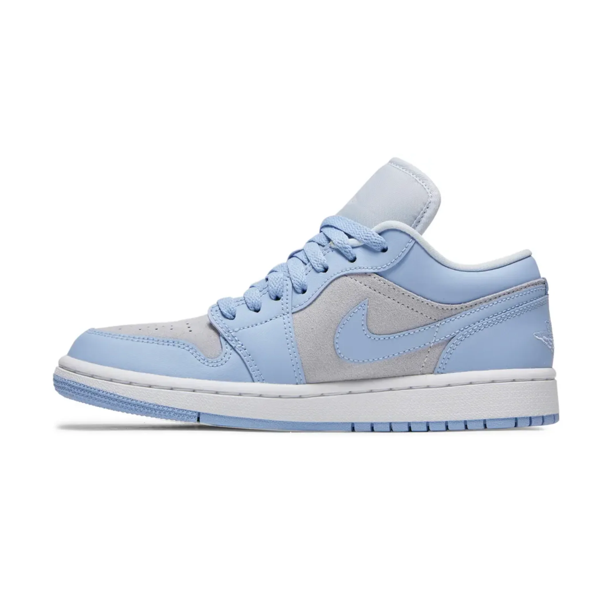 Jordan 1 Low Football Grey Aluminum (Women's) - Image 2