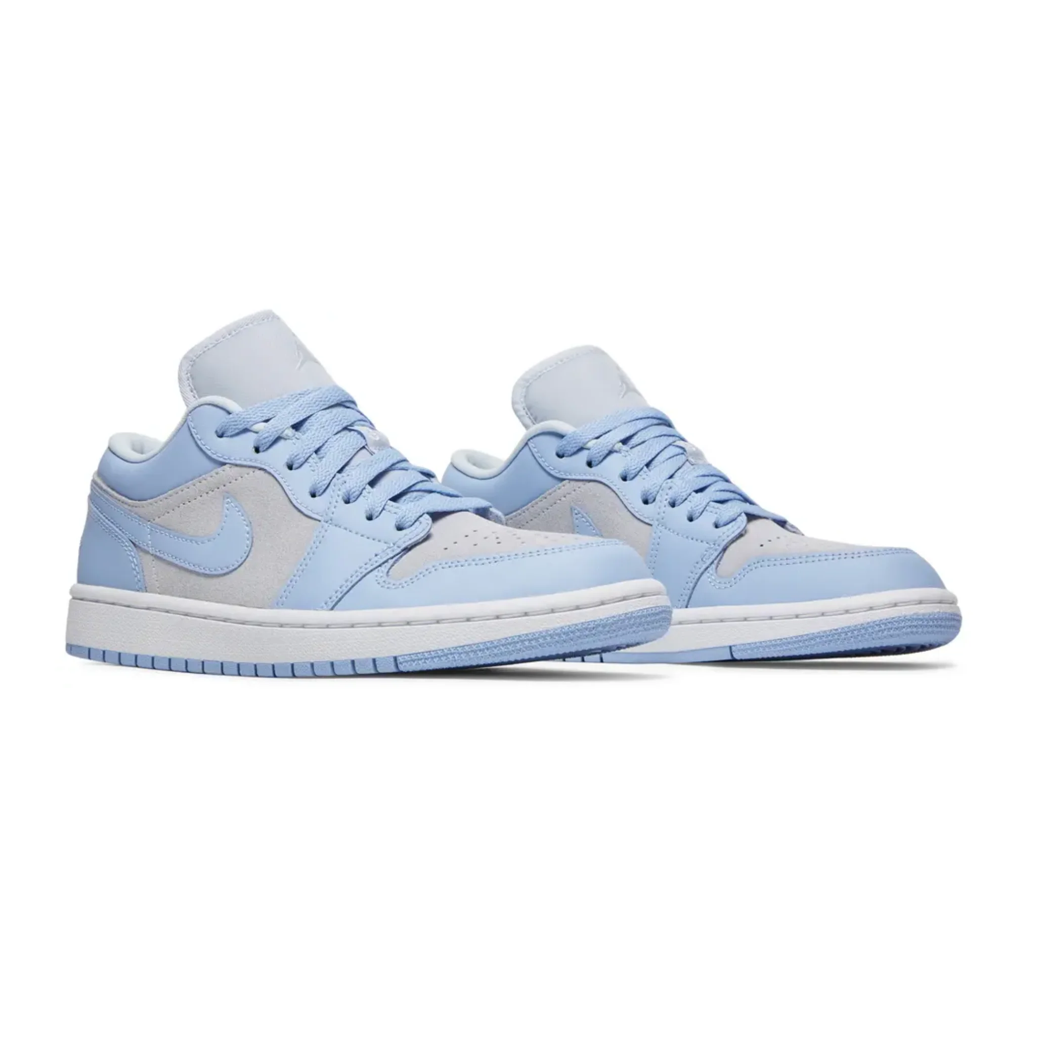 Jordan 1 Low Football Grey Aluminum (Women's) - Image 3