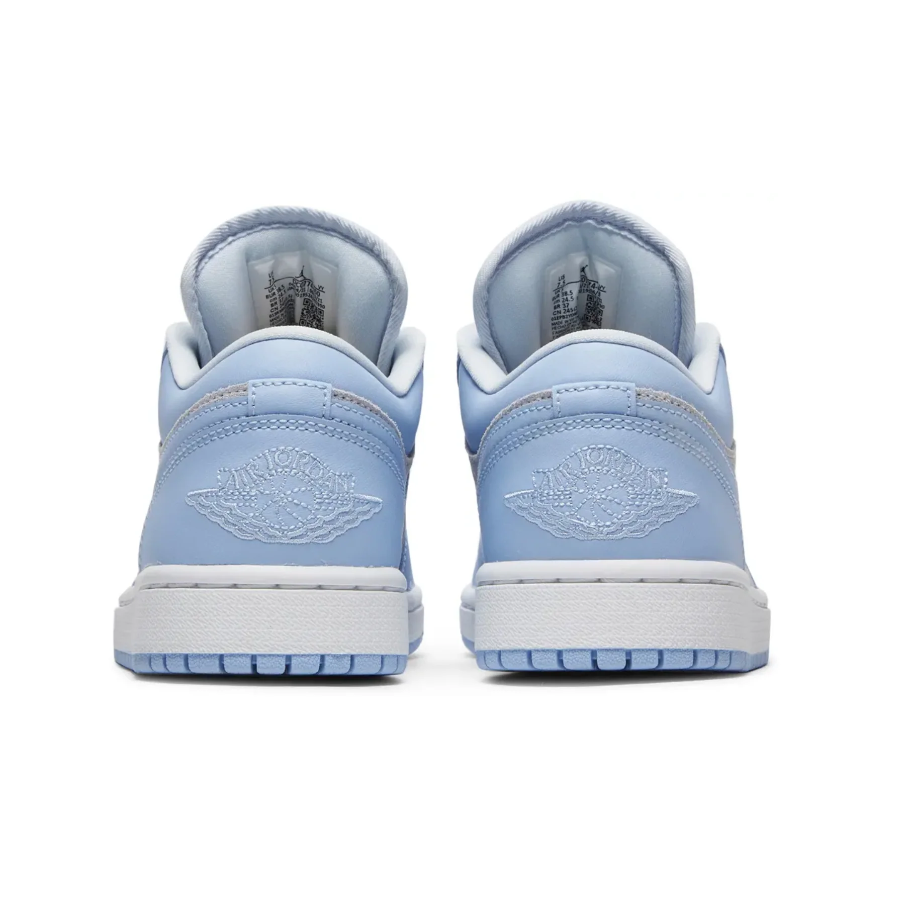 Jordan 1 Low Football Grey Aluminum (Women's) - Image 5
