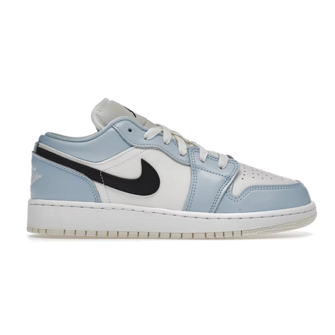 Jordan 1 Low Ice Blue Black (GS) - Image 6