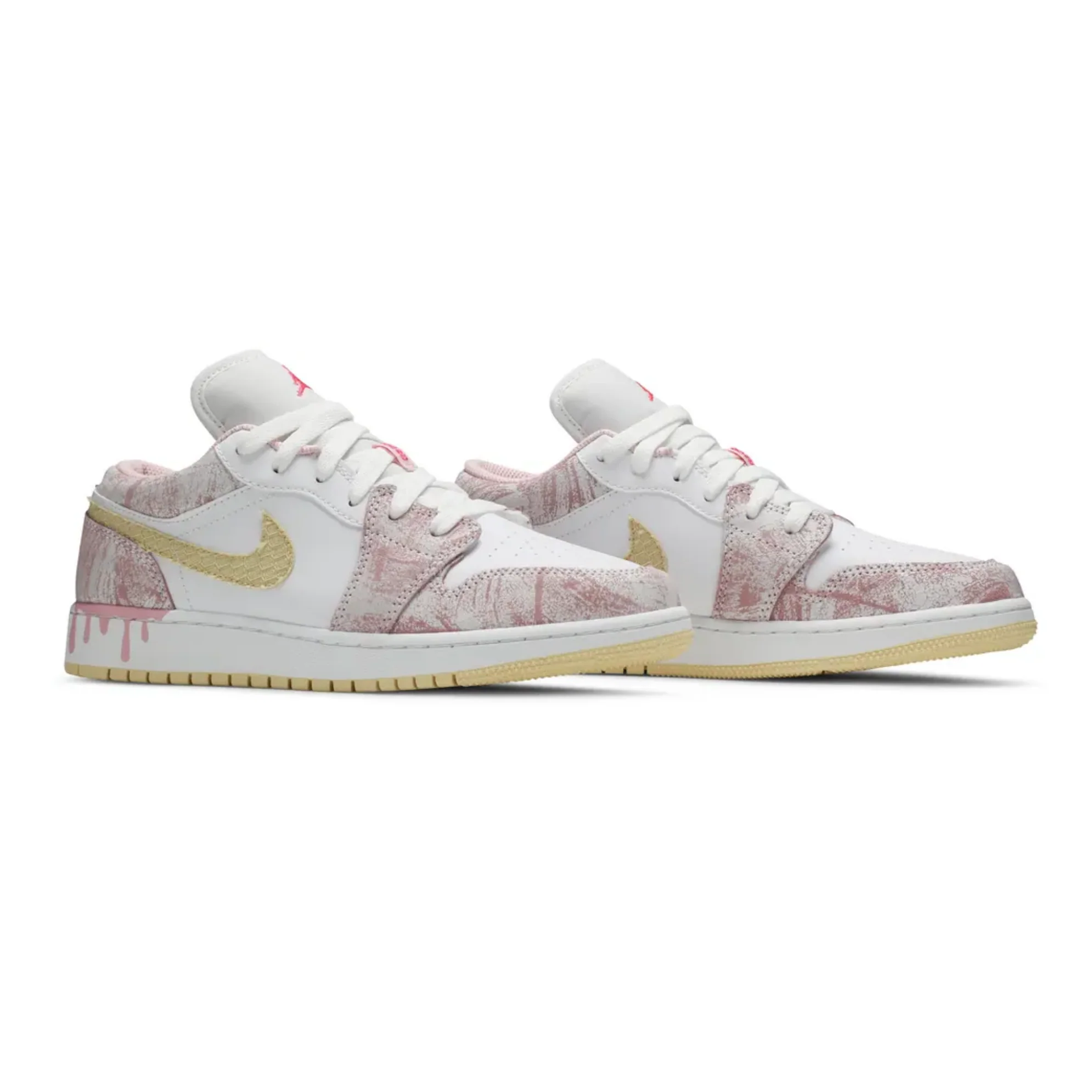 Jordan 1 Low Paint Drip (GS) - Image 4