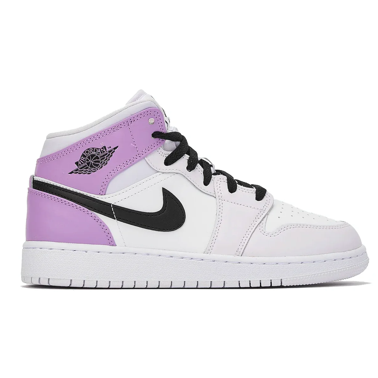 Jordan 1 Mid Barely Grape (GS) - Image 6