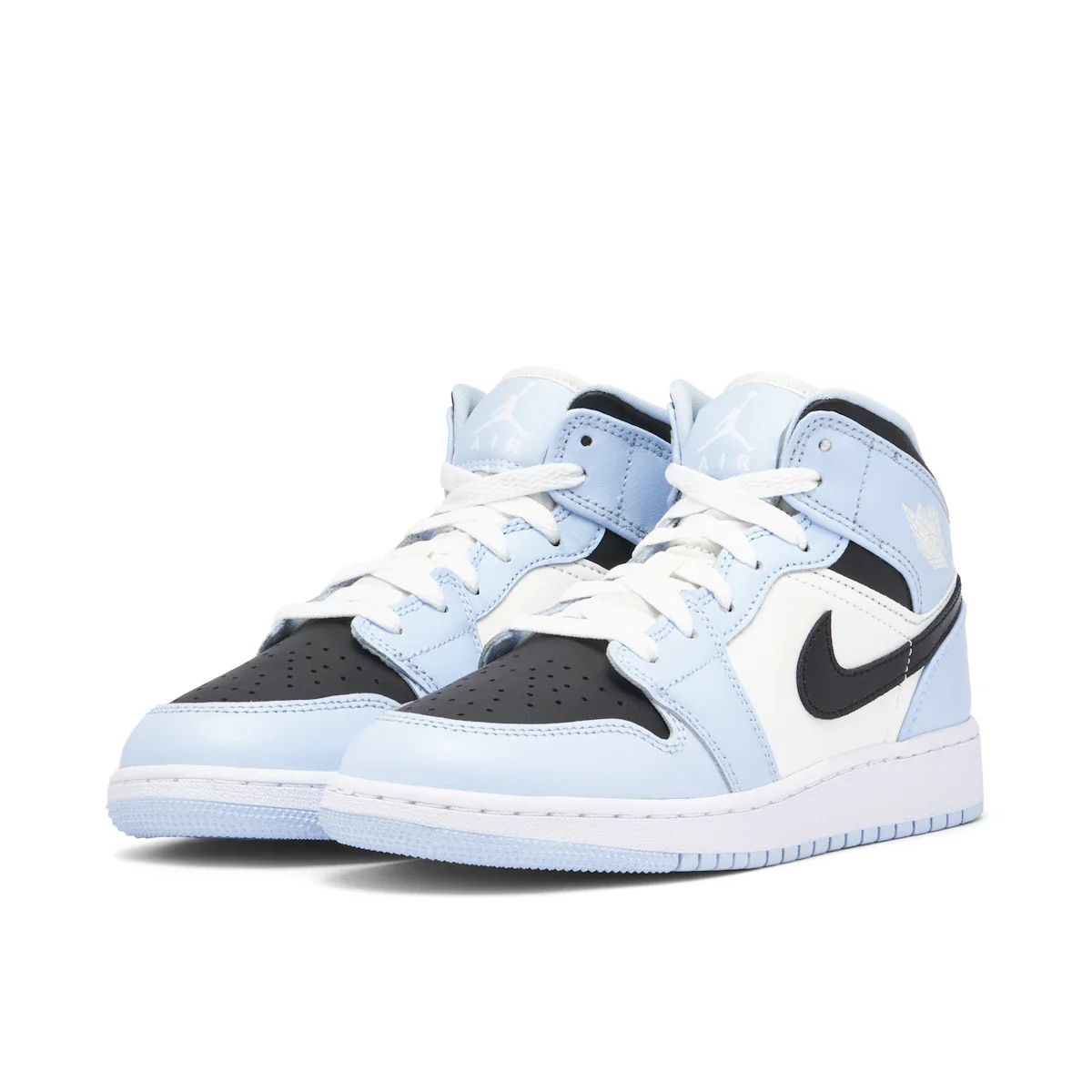 Jordan 1 Mid Ice Blue (GS) - Image 4