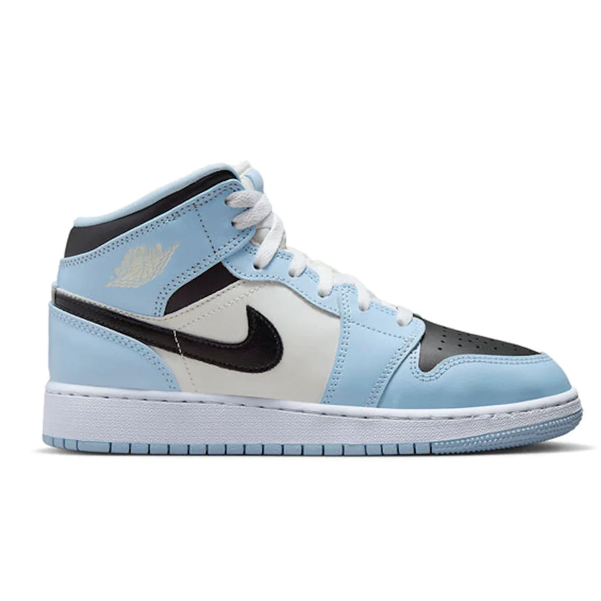 Jordan 1 Mid Ice Blue (GS) - Image 6