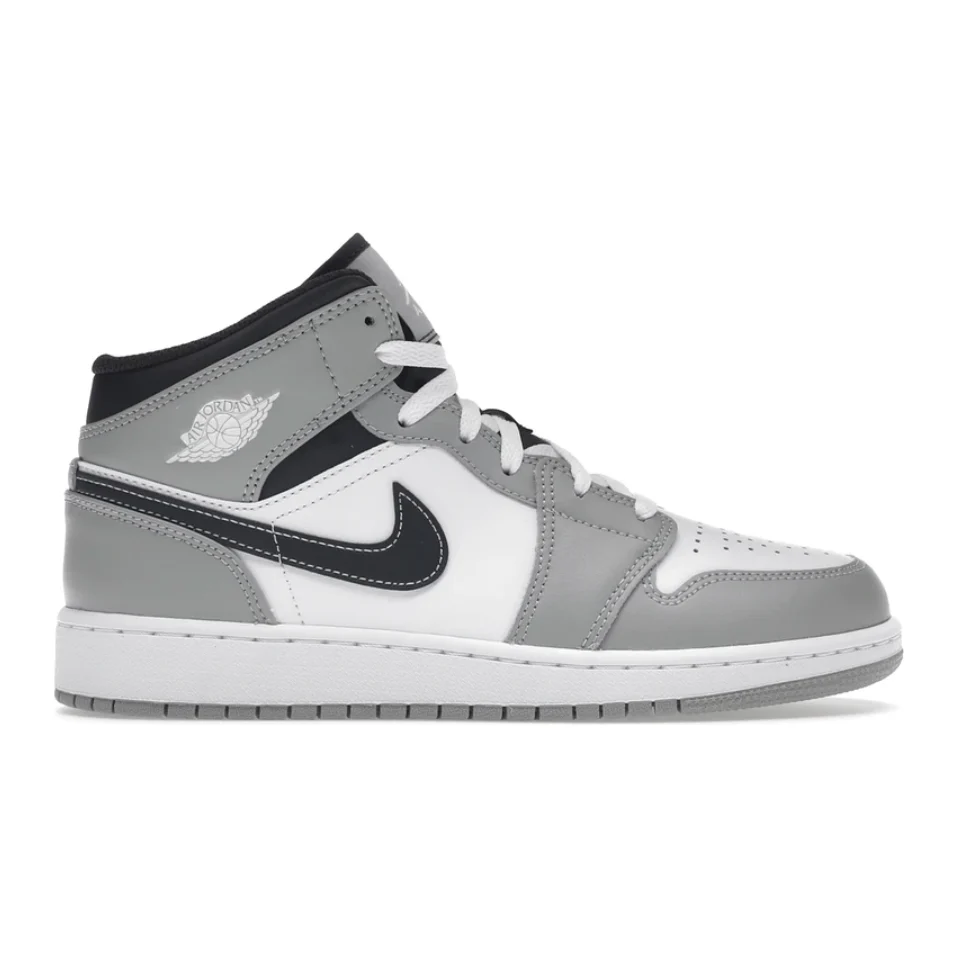 Jordan 1 Mid Light Smoke Grey Anthracite (GS) - Image 6
