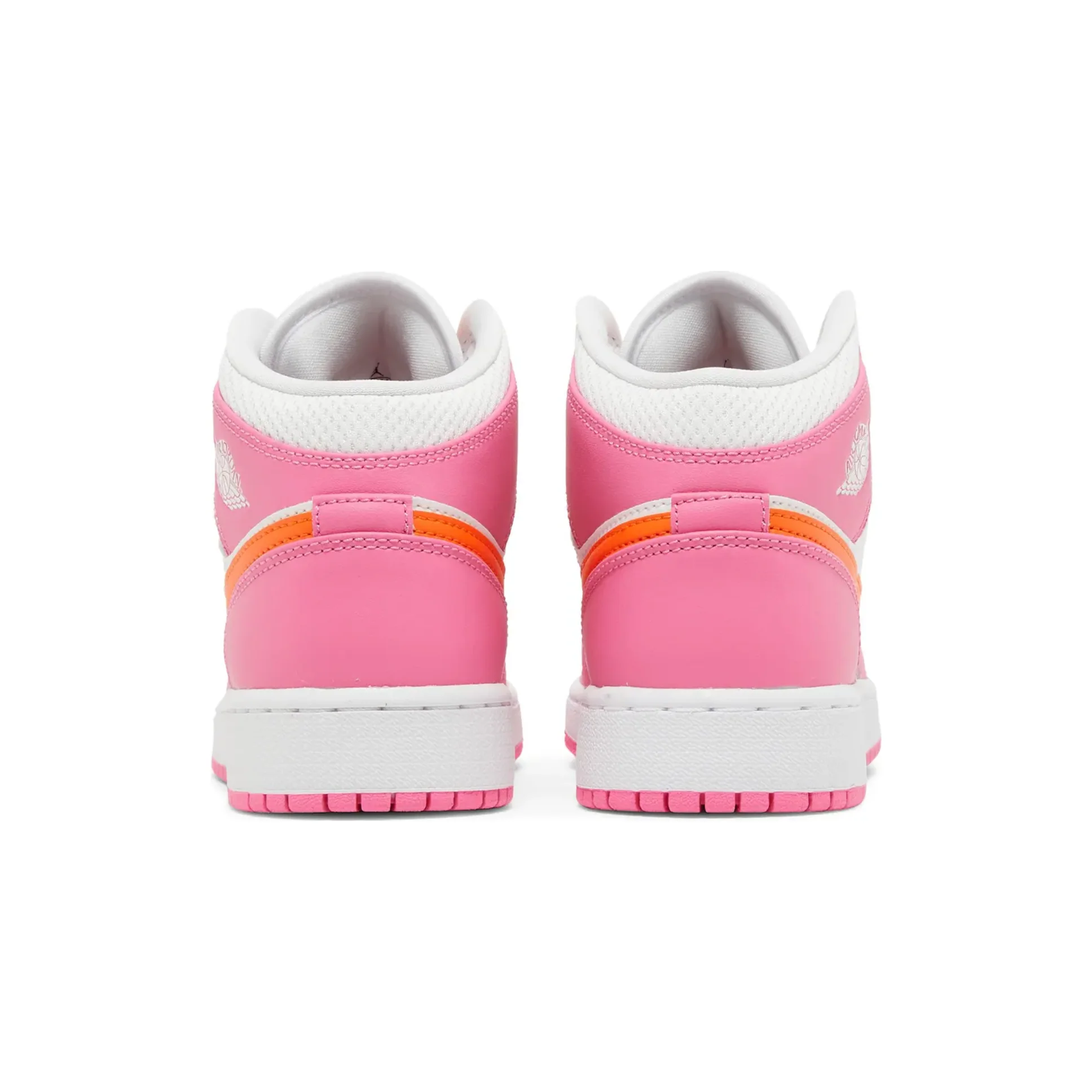 Jordan 1 Mid Pinksicle Safety Orange (GS) - Image 3