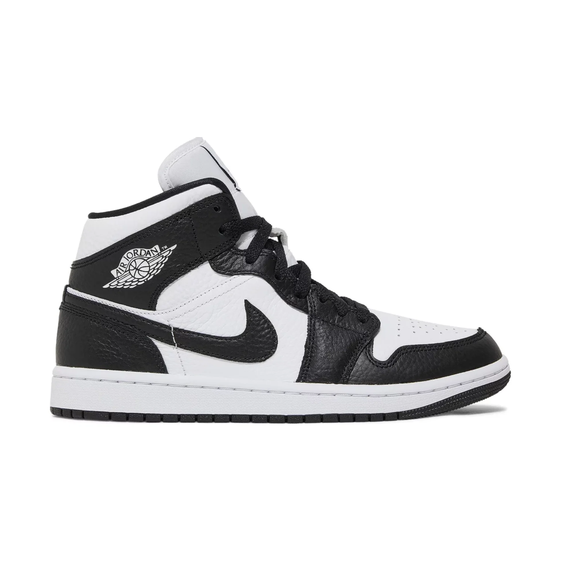Jordan 1 Mid Split Black White (Women's)