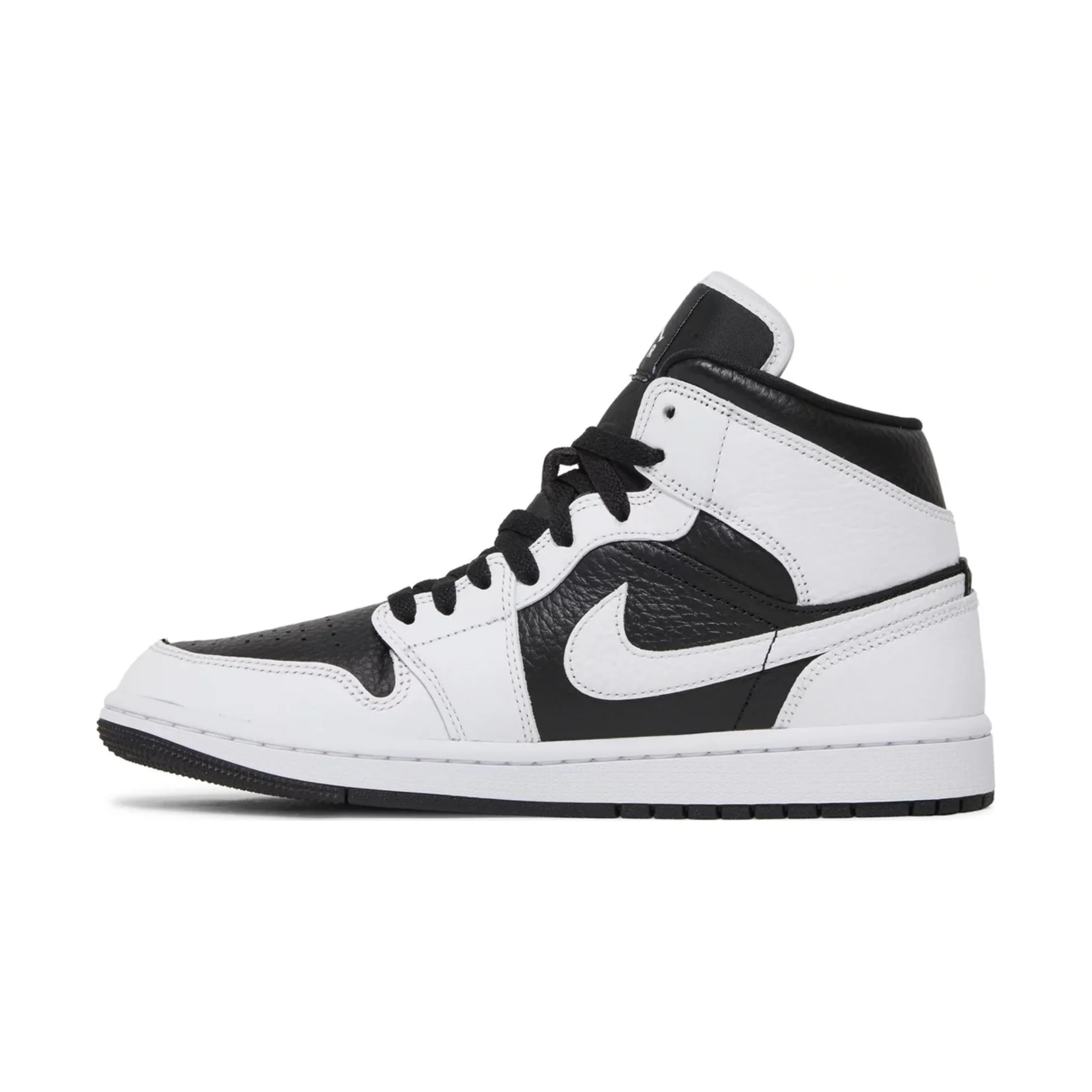 Jordan 1 Mid Split Black White (Women's) - Image 2