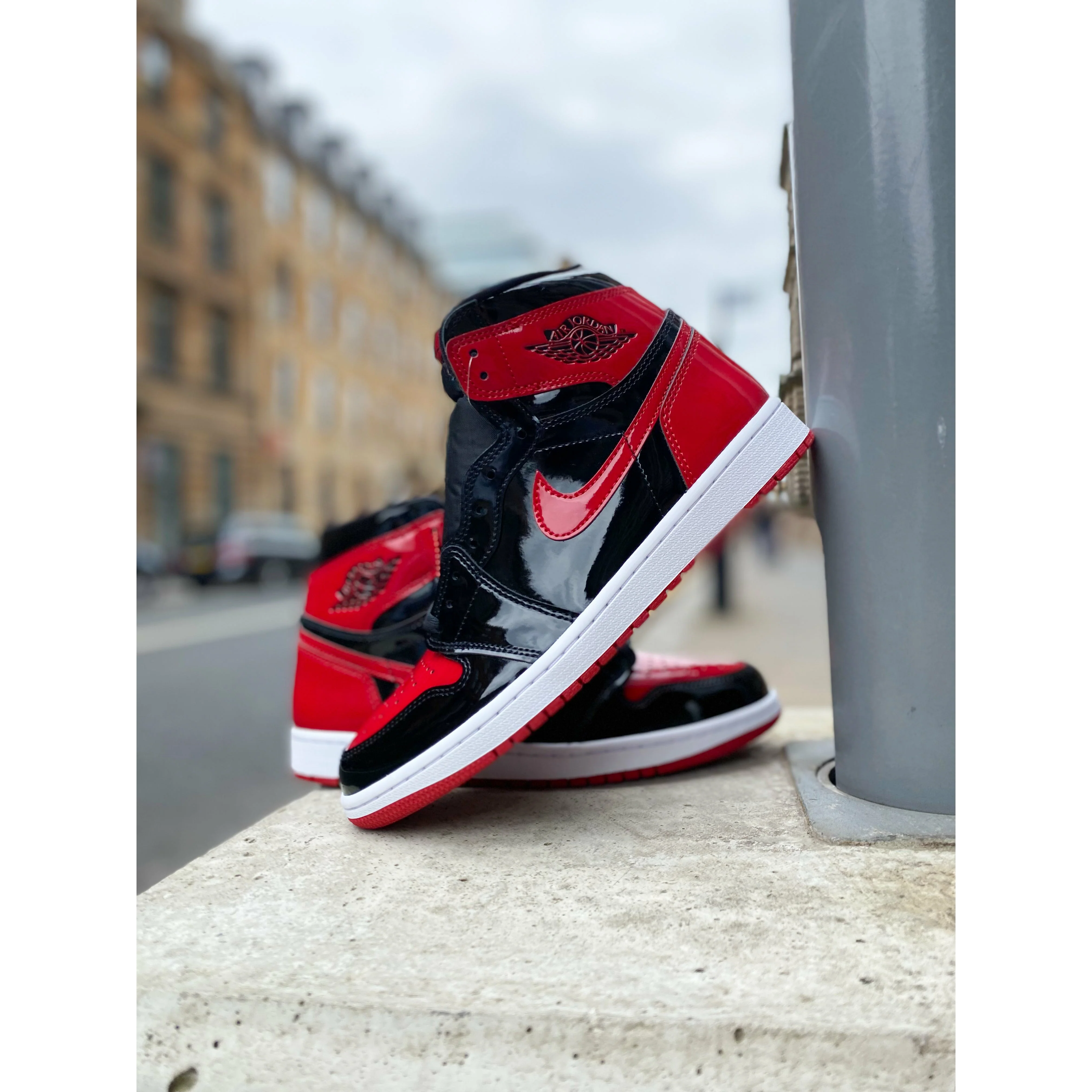 Jordan 1 Retro High OG Patent Bred - Image 5