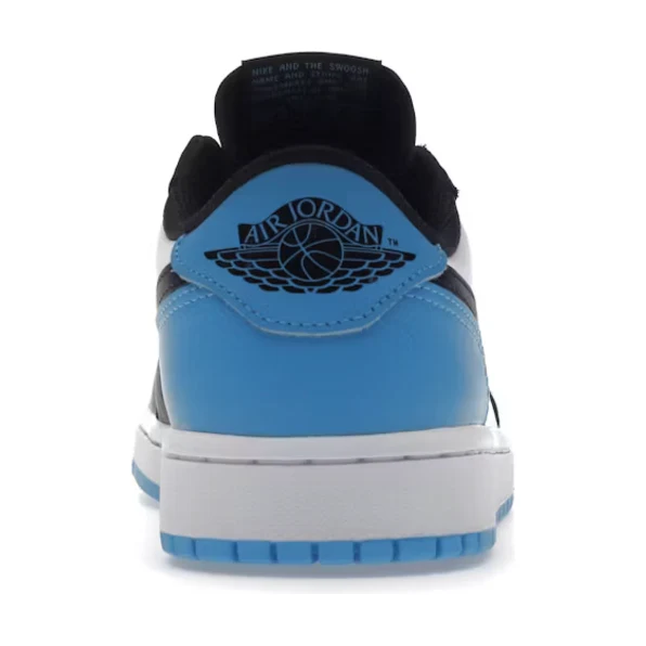 Jordan 1 Retro Low OG Black Dark Powder Blue (Women's) - Image 4