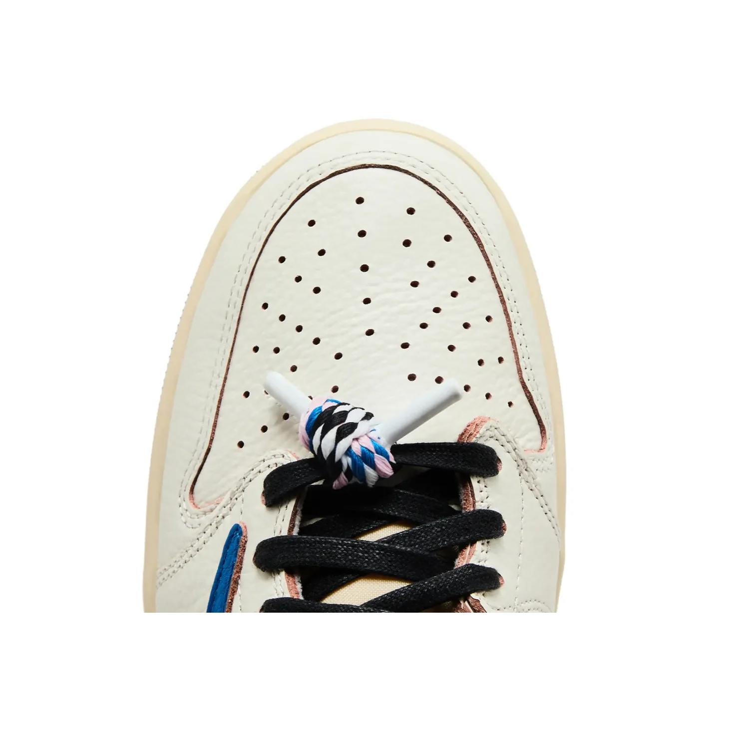 Jordan 1 Retro Low OG SP Fragment x Travis Scott Sail Military Blue - Image 5