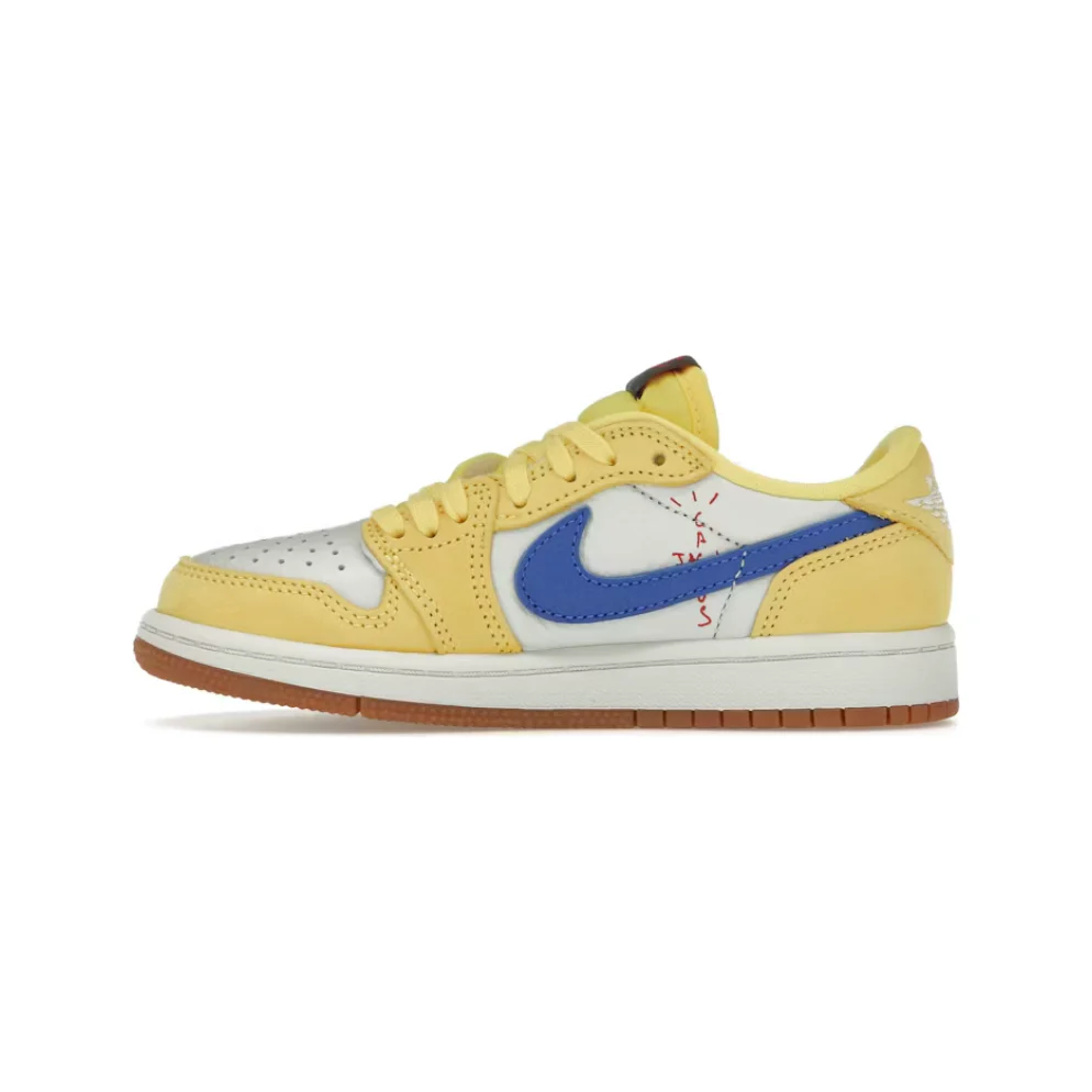 Jordan 1 Retro Low OG SP Travis Scott Canary (PS) - Image 3