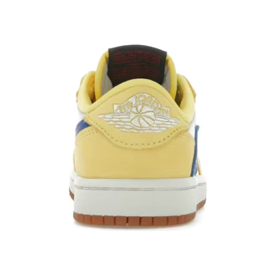 Jordan 1 Retro Low OG SP Travis Scott Canary (PS) - Image 4